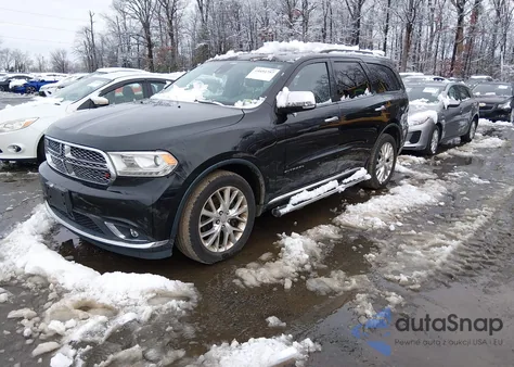 2014 Dodge Durango Citadel z USA, uszkodzony, nr VIN 1C4SDJETXEC489762